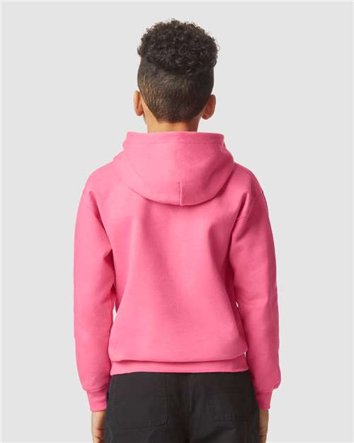 Gildan Youth Softstyle® Midweight Hooded Sweatshirt - SF500B Pink Lemonade