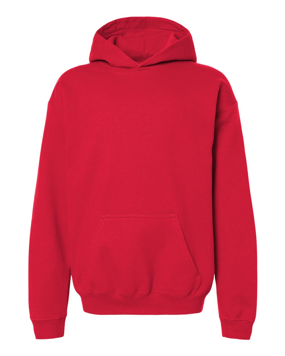Gildan Youth Softstyle® Midweight Hooded Sweatshirt - SF500B Red