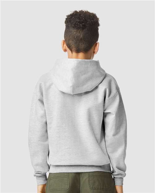 Gildan Youth Softstyle® Midweight Hooded Sweatshirt - SF500B Sport Grey