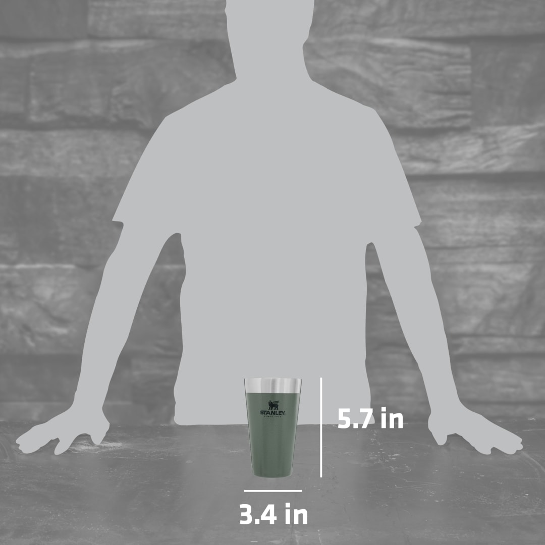 Stanley Stanley Stay-Chill Stacking Pint 16oz - 1603-16 Green