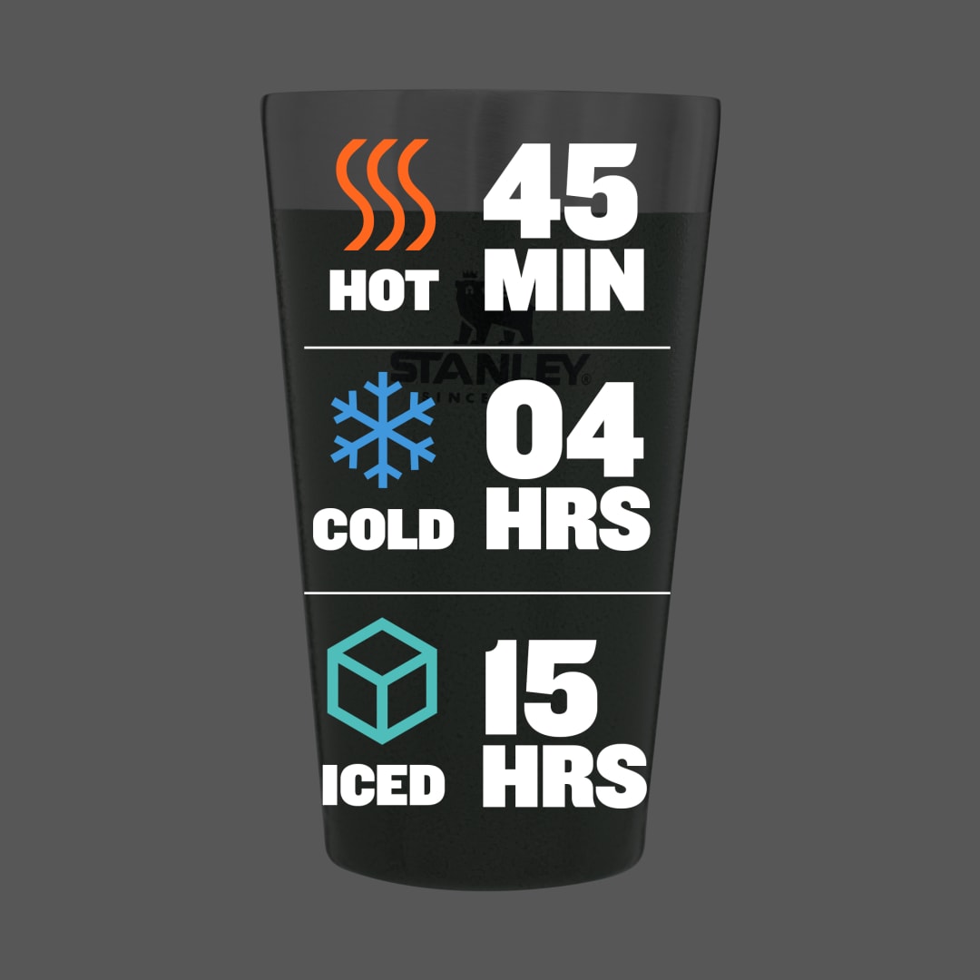 Stanley Stanley Stay-Chill Stacking Pint 16oz - 1603-16 Green