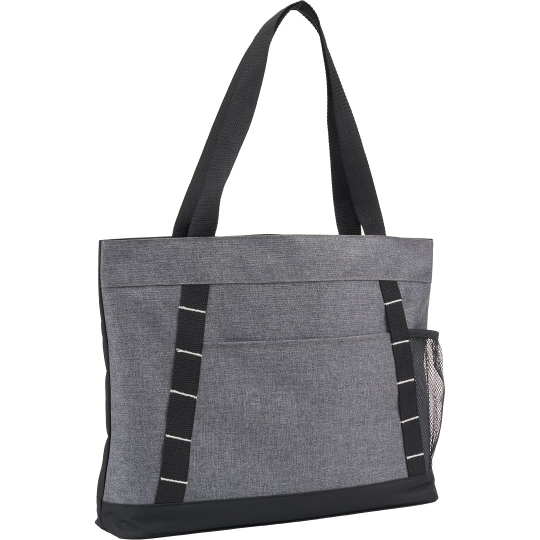 Bullet Snap Meeting RPET Tote - SM-5218 Gray