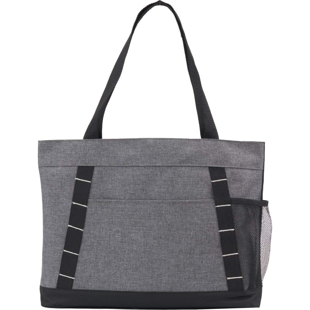 Bullet Snap Meeting RPET Tote - SM-5218 Gray