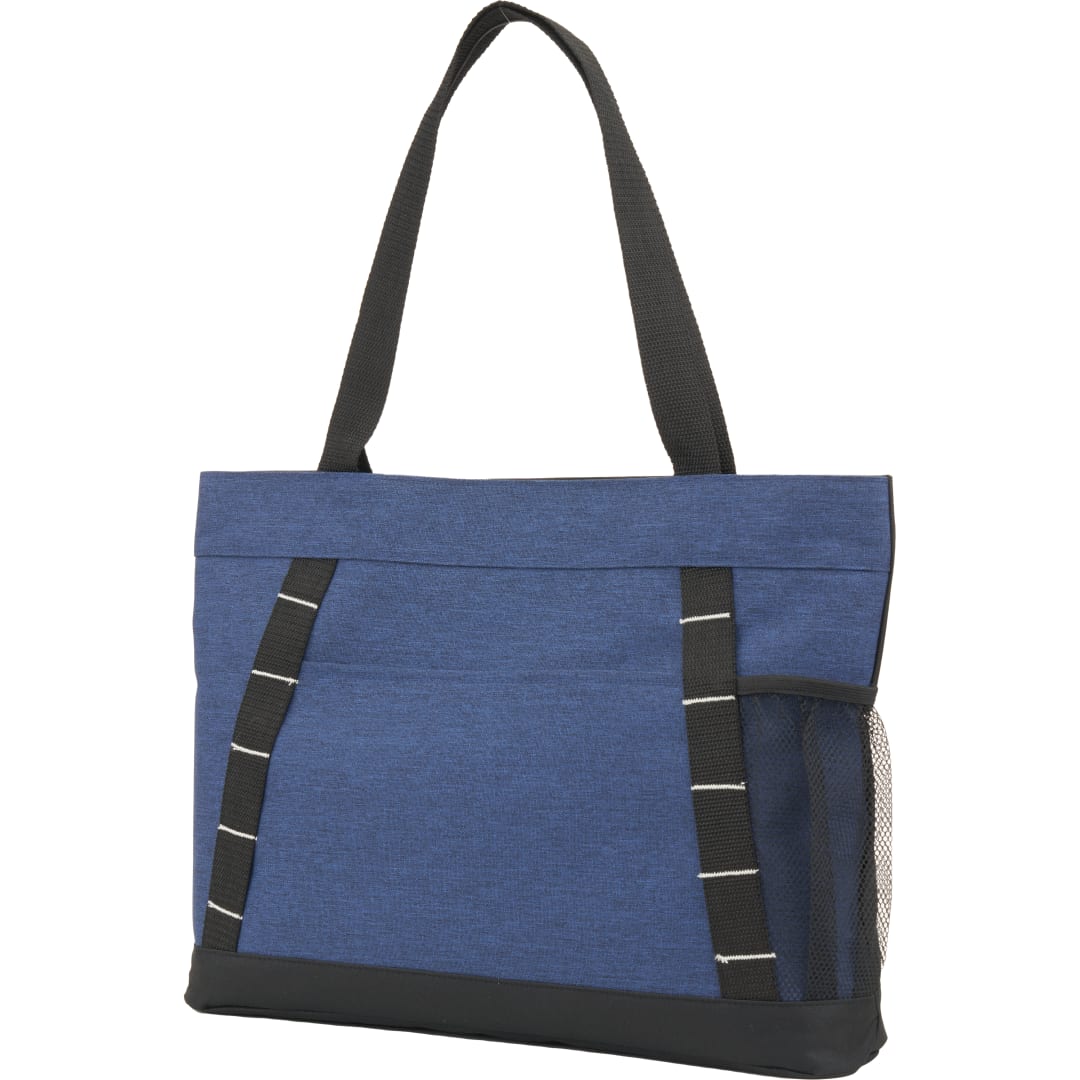 Bullet Snap Meeting RPET Tote - SM-5218 Blue
