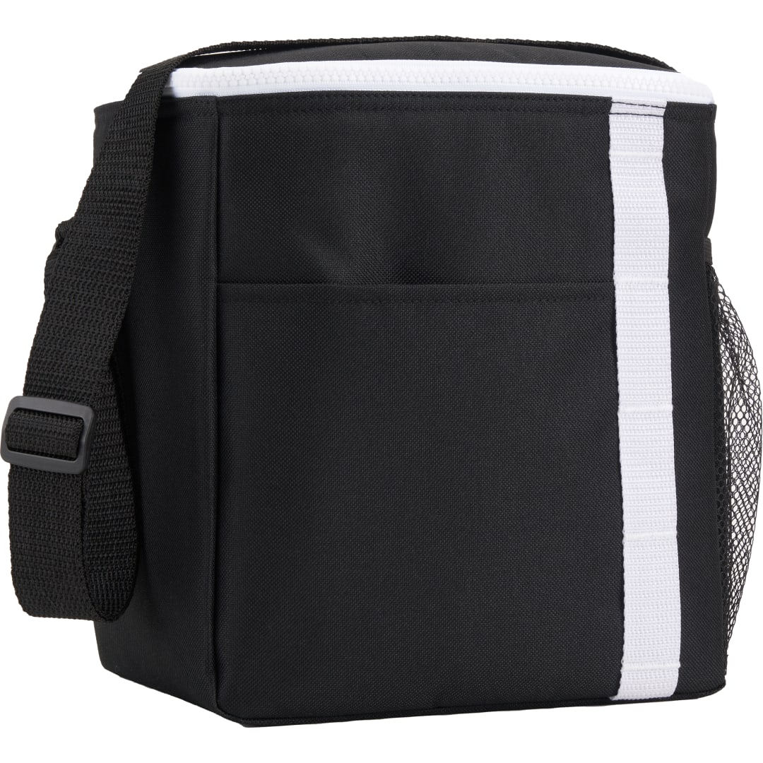 Accent Recycled 12 Can Lunch Cooler - SM-7942 Black