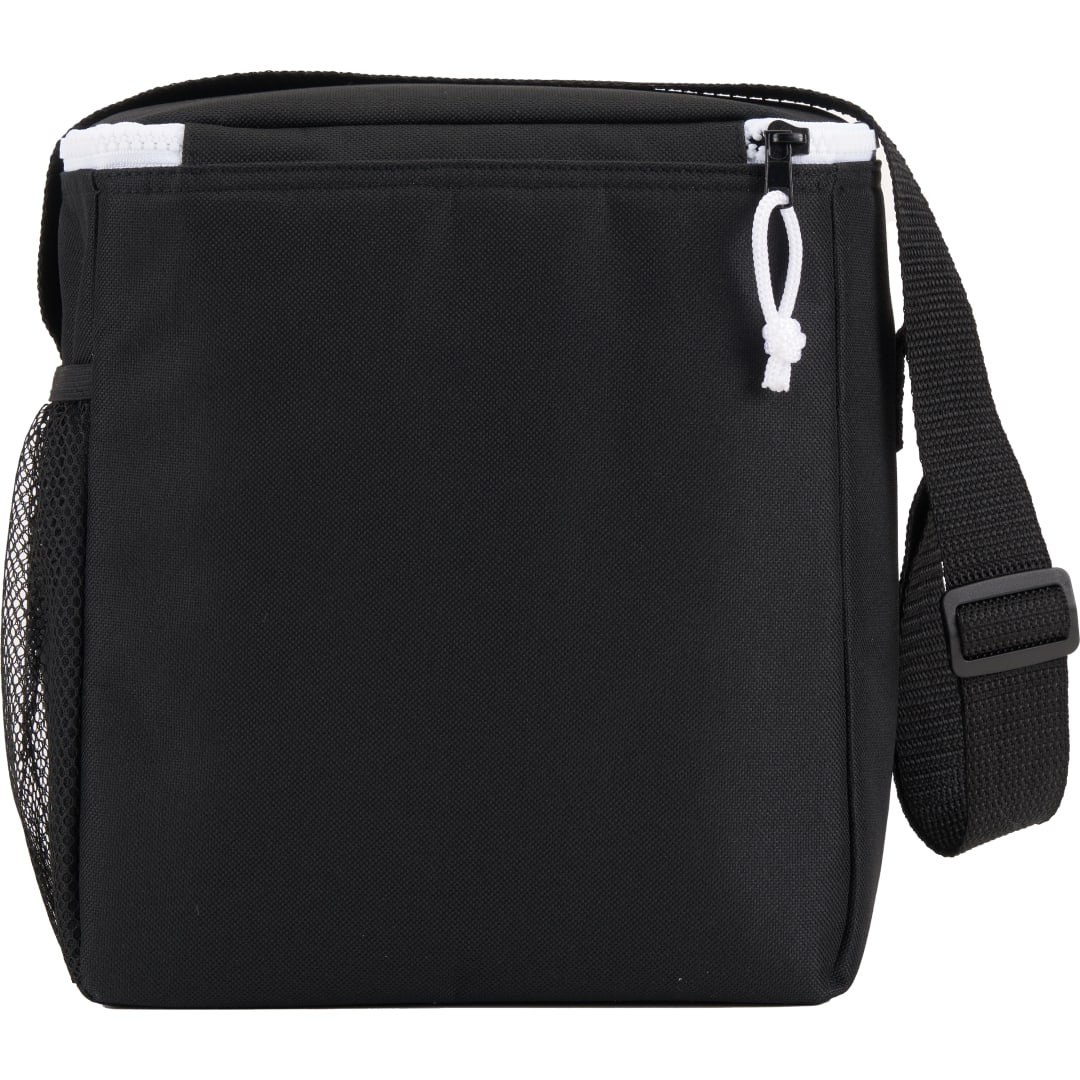 Accent Recycled 12 Can Lunch Cooler - SM-7942 Black