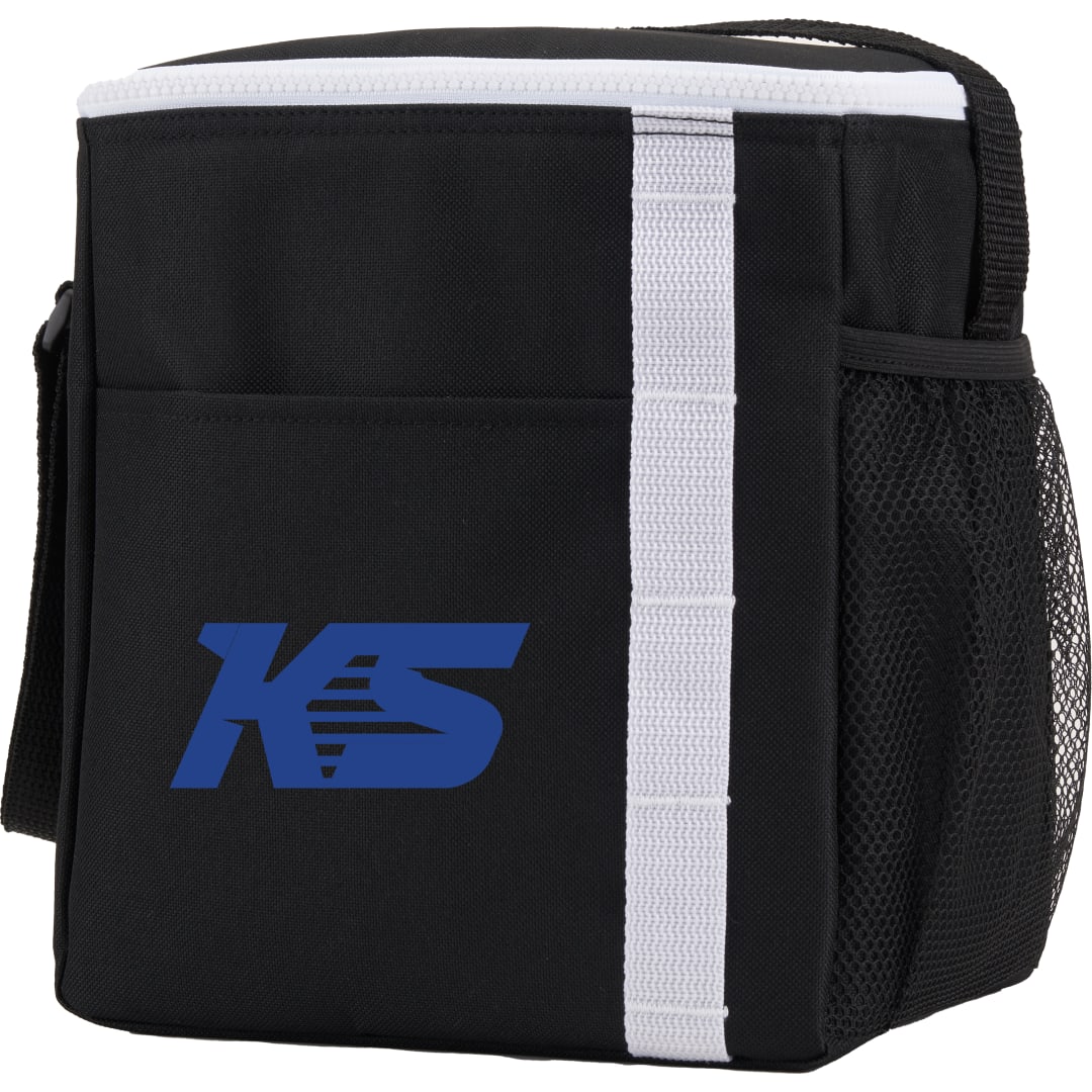 Accent Recycled 12 Can Lunch Cooler - SM-7942 Black