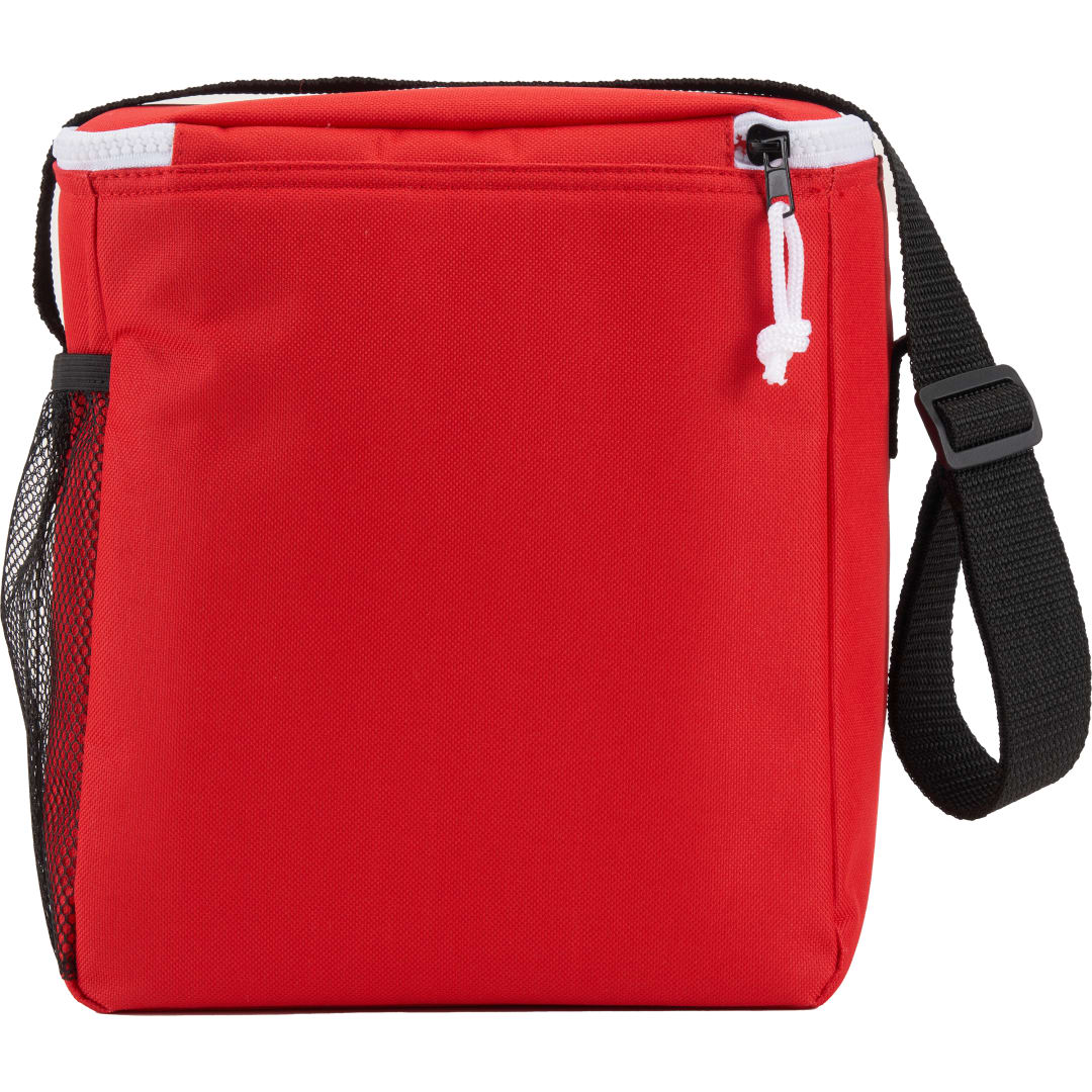 Accent Recycled 12 Can Lunch Cooler - SM-7942 Red