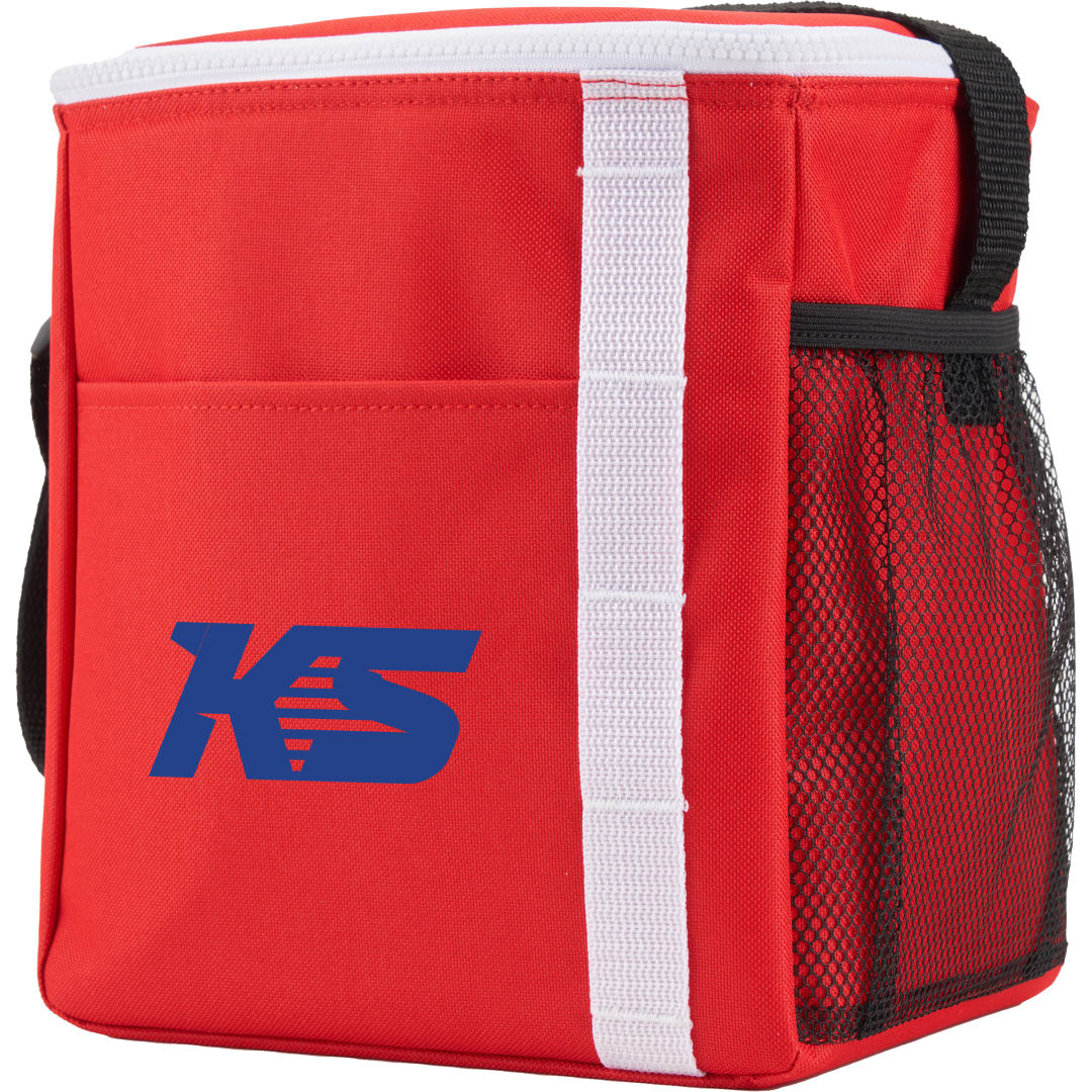 Accent Recycled 12 Can Lunch Cooler - SM-7942 Red