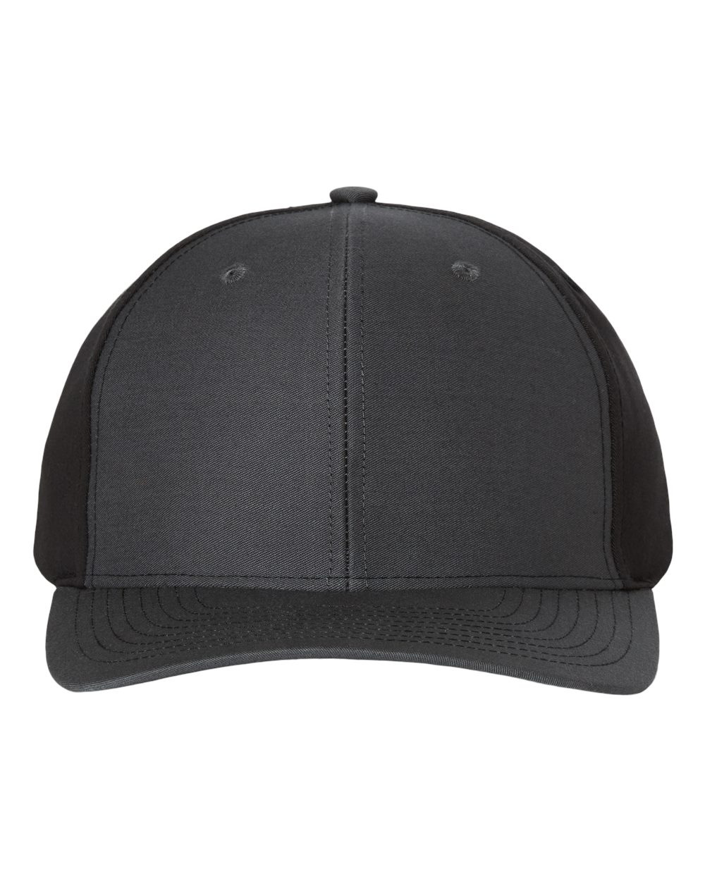 Richardson Twill Back Trucker Cap - 312 - 312S Charcoal- Black