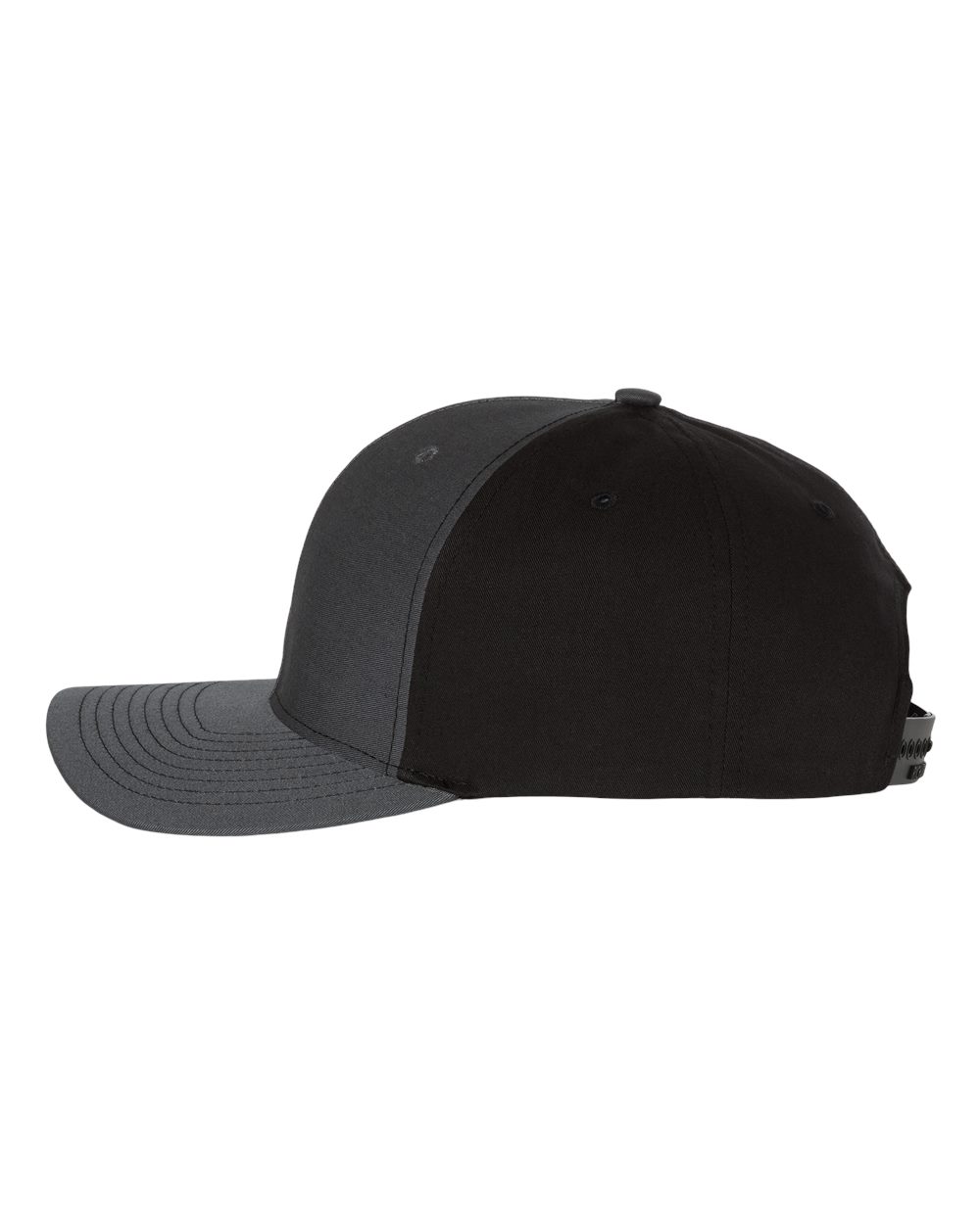 Richardson Twill Back Trucker Cap - 312 - 312S Charcoal- Black