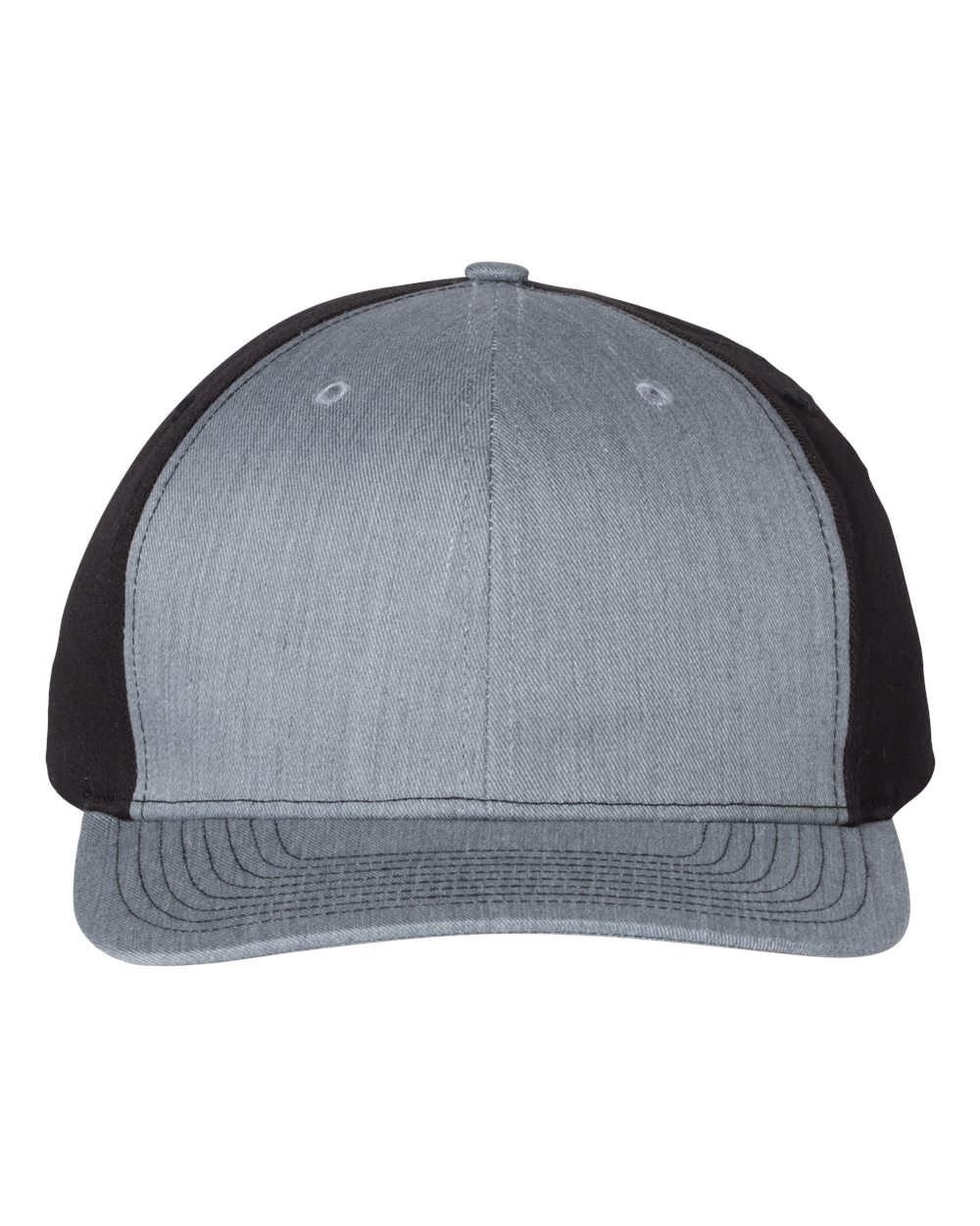 Richardson Twill Back Trucker Cap - 312 - 312S Heather Grey- Black