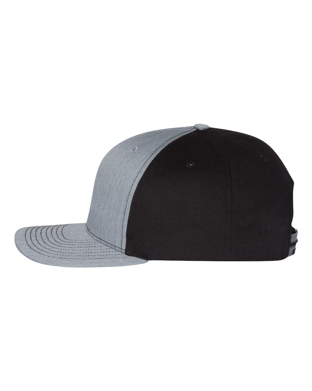 Richardson Twill Back Trucker Cap - 312 - 312S Heather Grey- Black