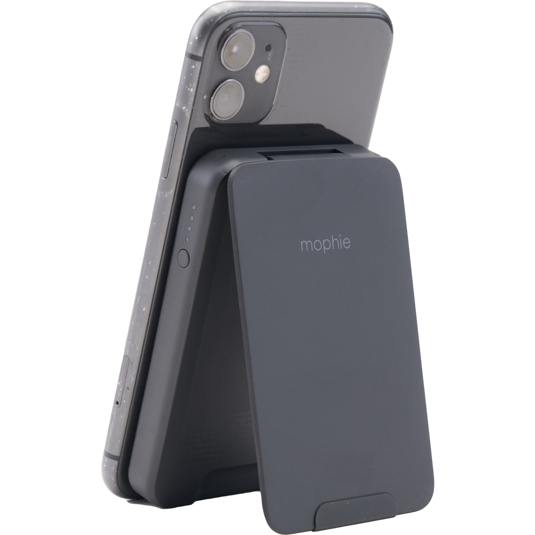 mophie mophie&#174; Snap+5000 mAh Wireless Power Bank w/ Stand - 7124-26 Black