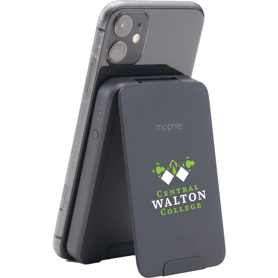 mophie mophie&#174; Snap+5000 mAh Wireless Power Bank w/ Stand - 7124-26 Black