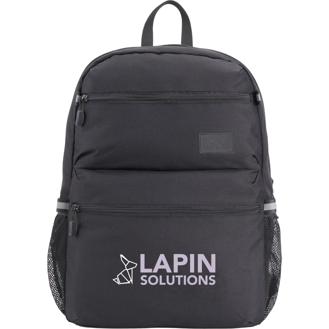High Sierra High Sierra Recycled Inhabit 15&quot; Laptop Backpack - 8053-40 Black