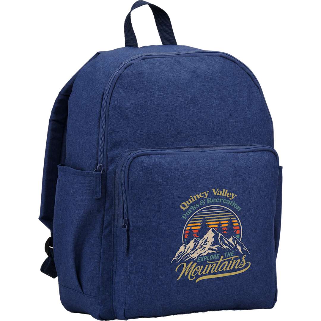 Baye Recycled 15&quot; Laptop Backpack - 9898-04 Blue