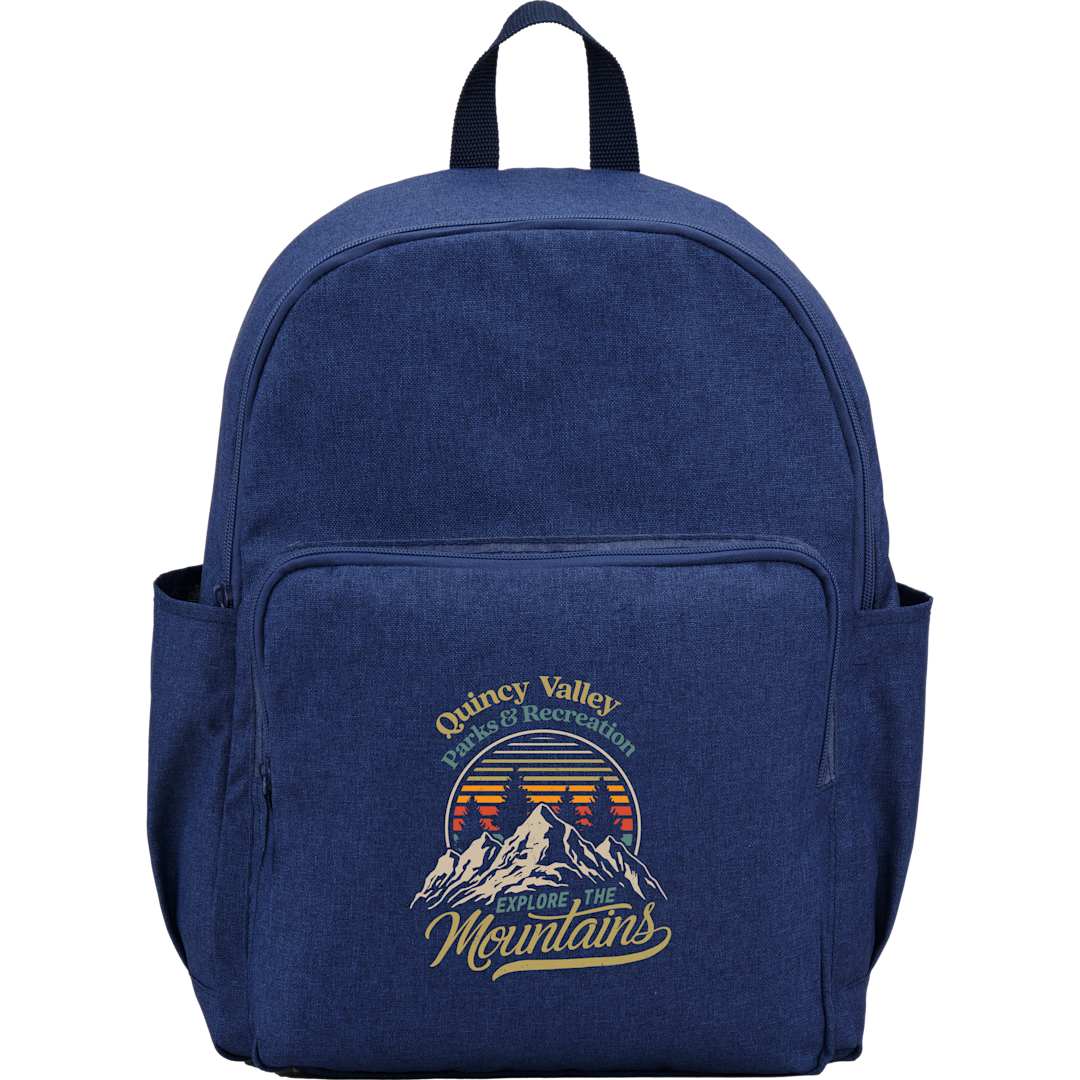 Baye Recycled 15&quot; Laptop Backpack - 9898-04 Blue