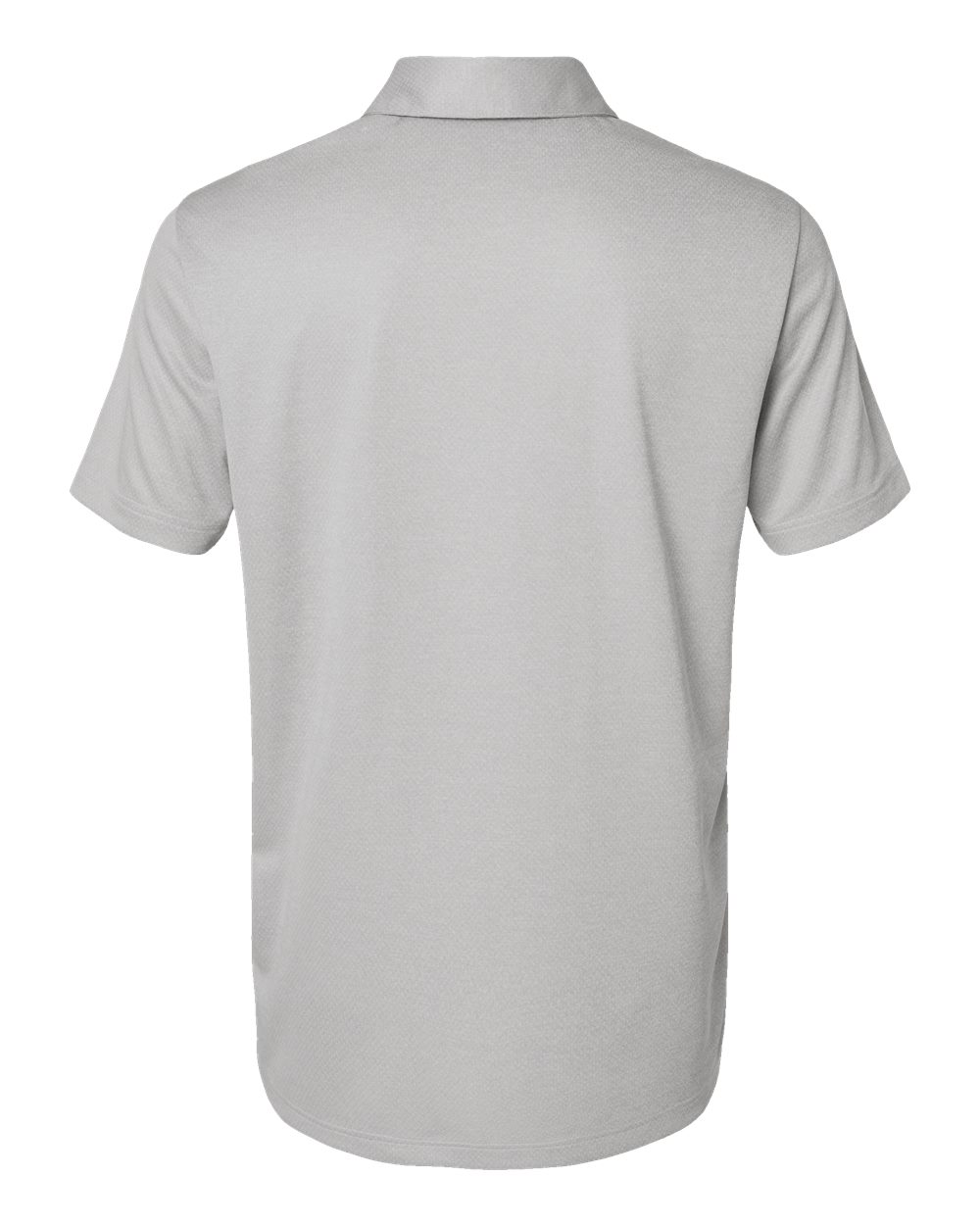 Adidas Men's Space Dyed Polo - A591 Grey One Heather