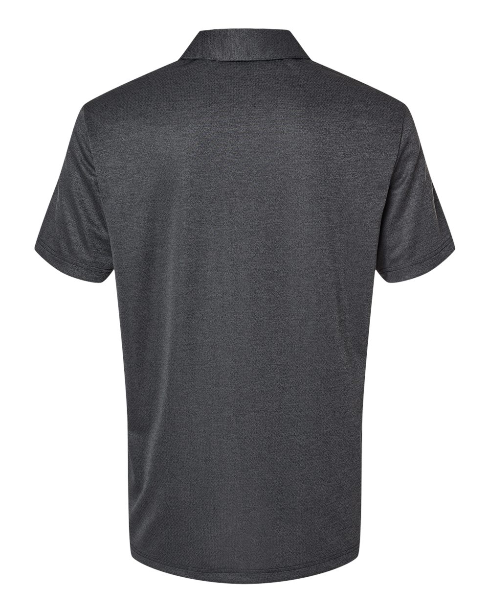 Adidas Men's Space Dyed Polo - A591 Black Melange