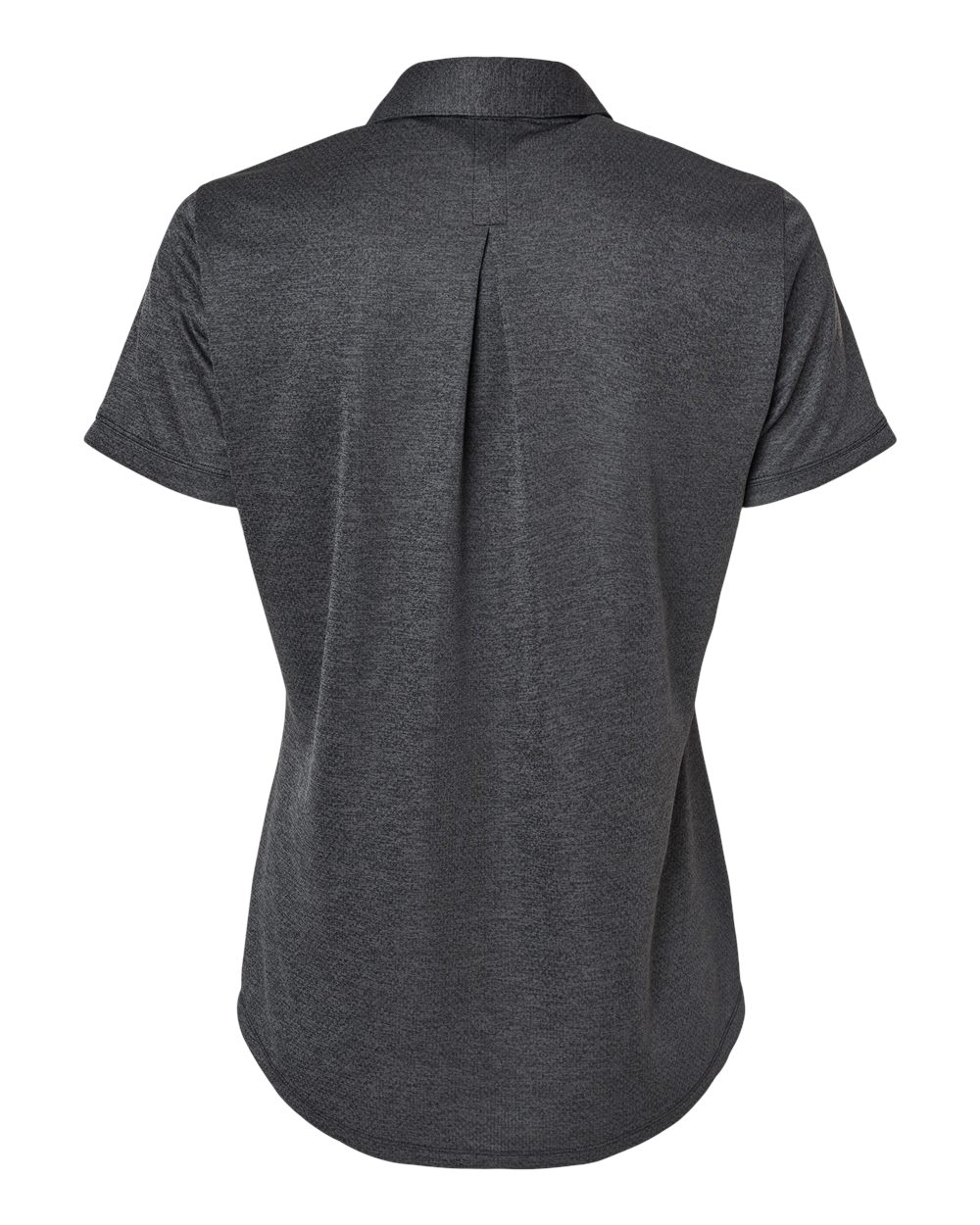 Adidas Women's Space Dyed Polo - A592 Black Melange