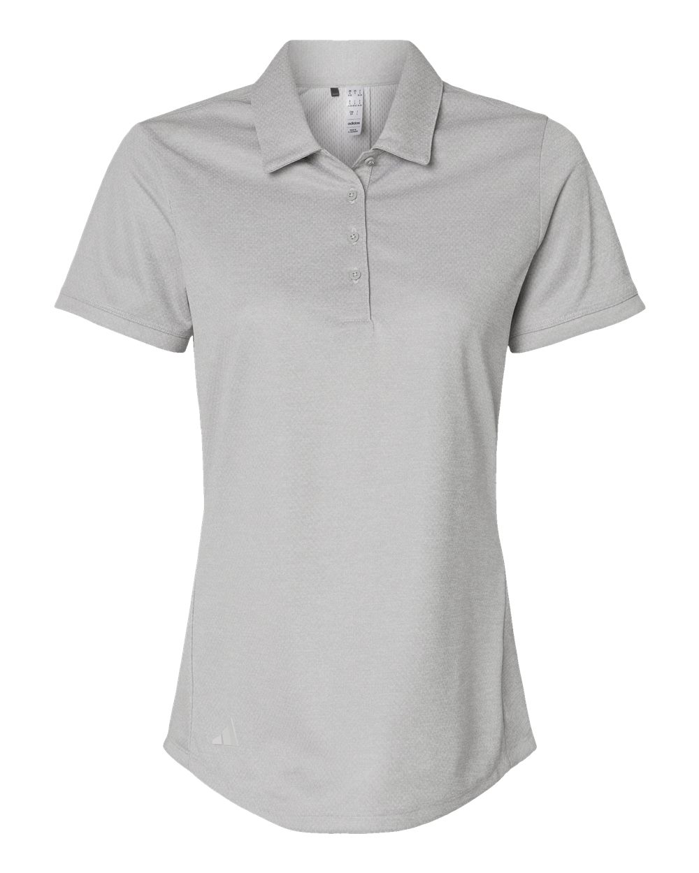 Adidas Women's Space Dyed Polo - A592 Grey One Heather