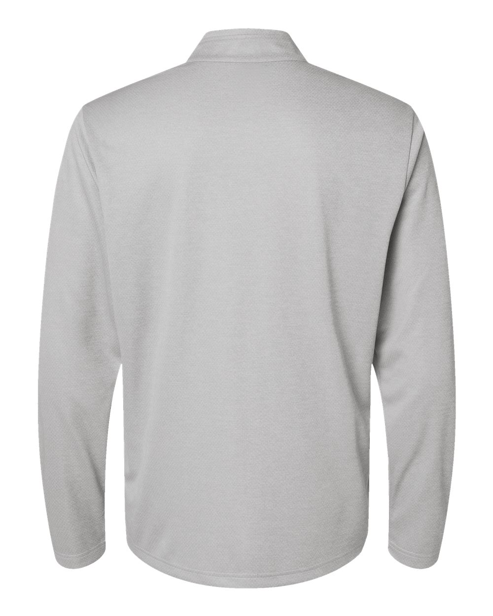 Adidas Men's Space Dyed Quarter-Zip Pullover - A593 Grey One Heather