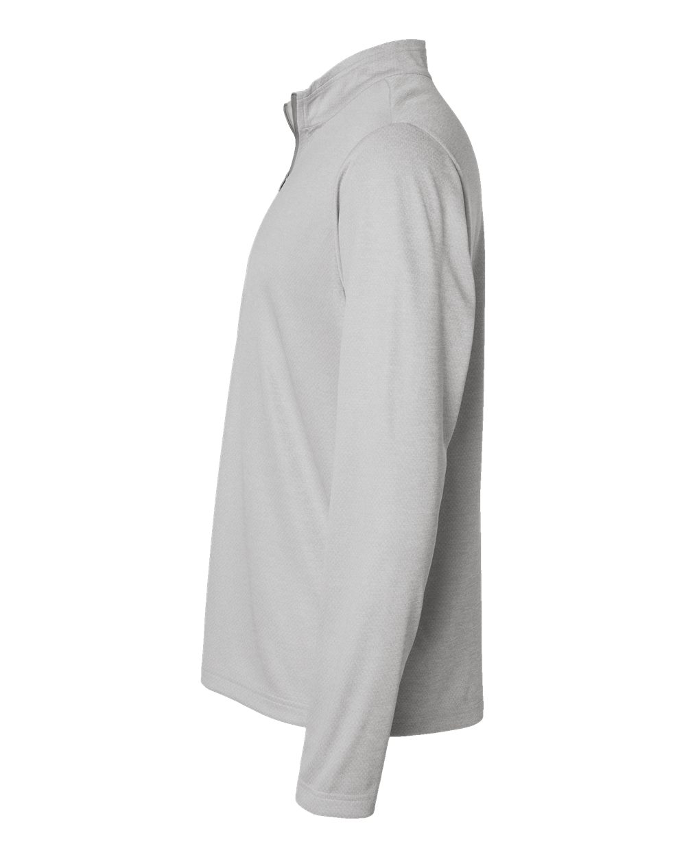 Adidas Men's Space Dyed Quarter-Zip Pullover - A593 Grey One Heather