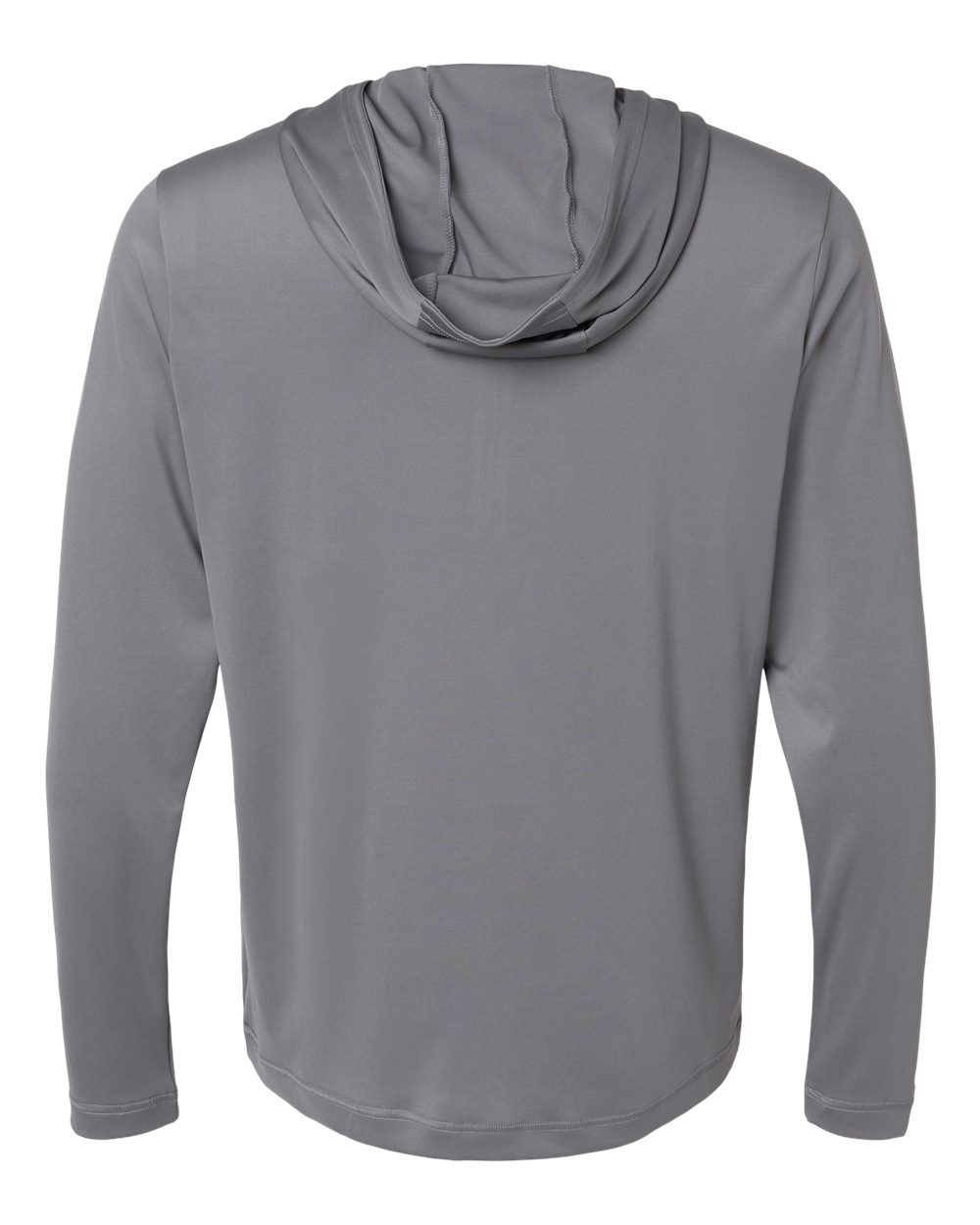 Adidas Men's Lightweight Quarter-Zip Hooded Pullover - A596 Grey Three