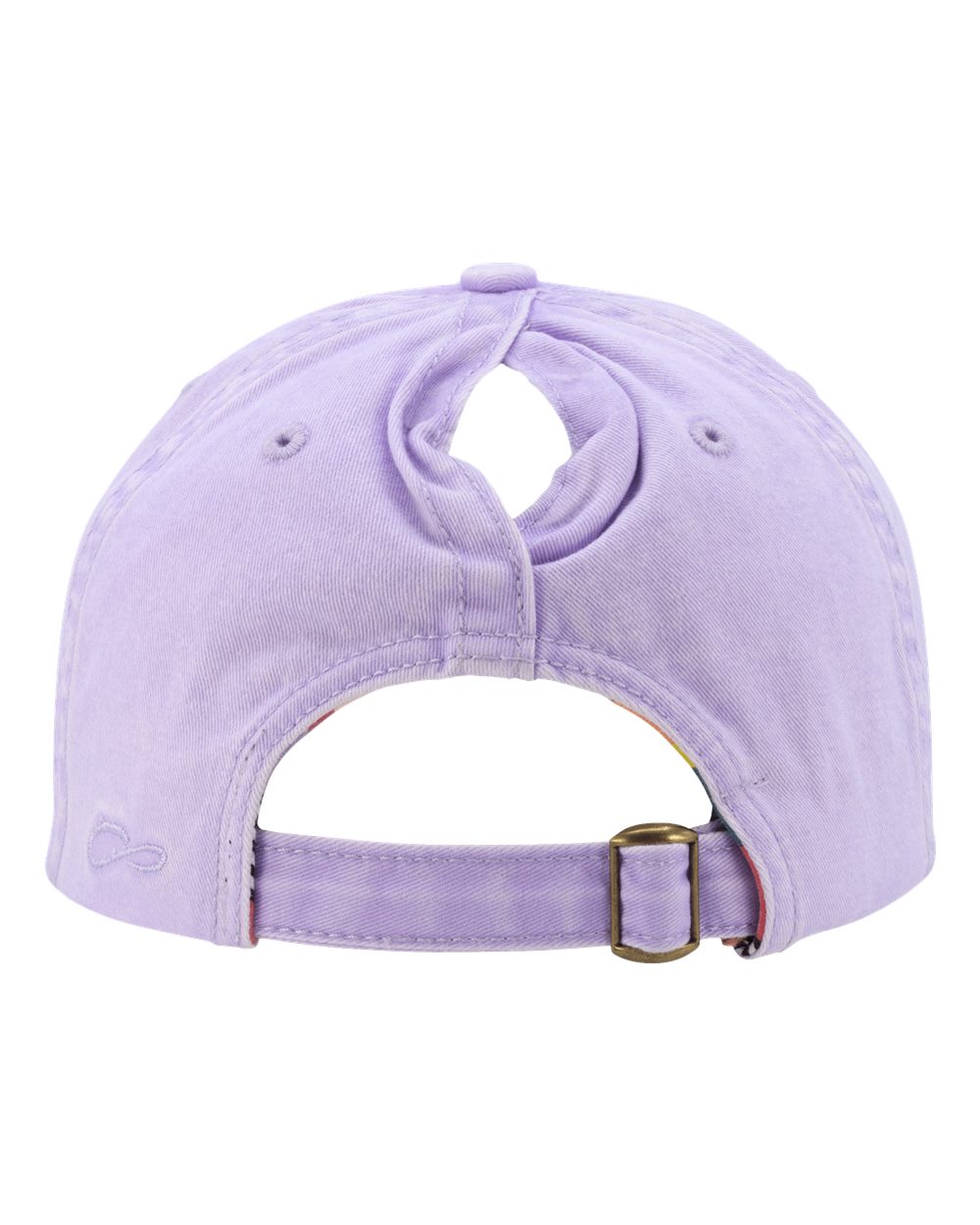 Infinity Her Women's Pigment-Dyed with Fashion Undervisor Cap - CASSIE Lavender- Stripes