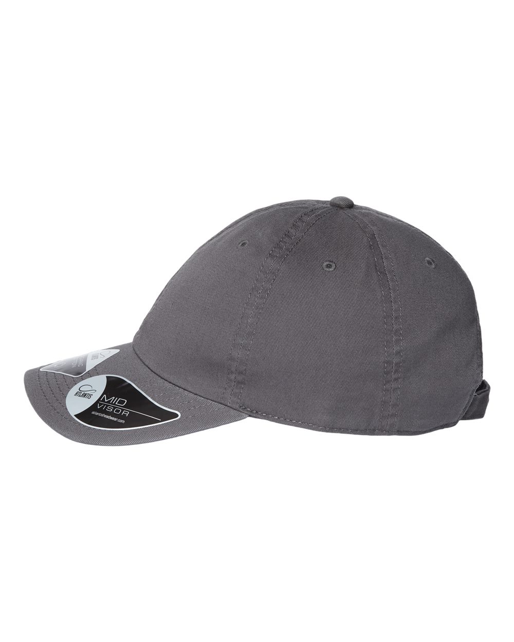Atlantis Headwear Sustainable Dad Hat - FRASER Dark Grey