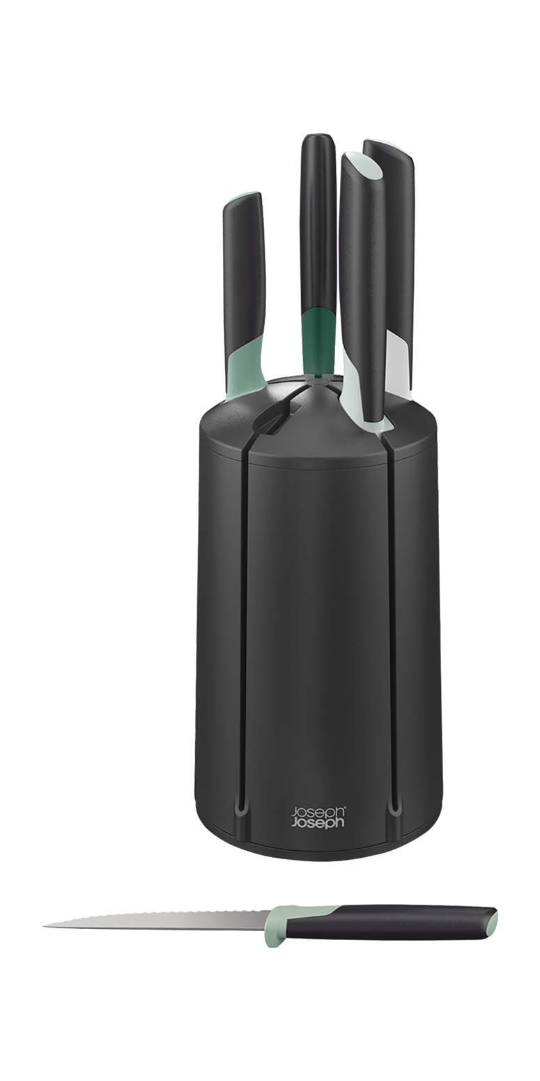 Joseph Joseph Ens. Carrousel de couteaux Joseph Joseph® Elevate™ - JJ006 Black