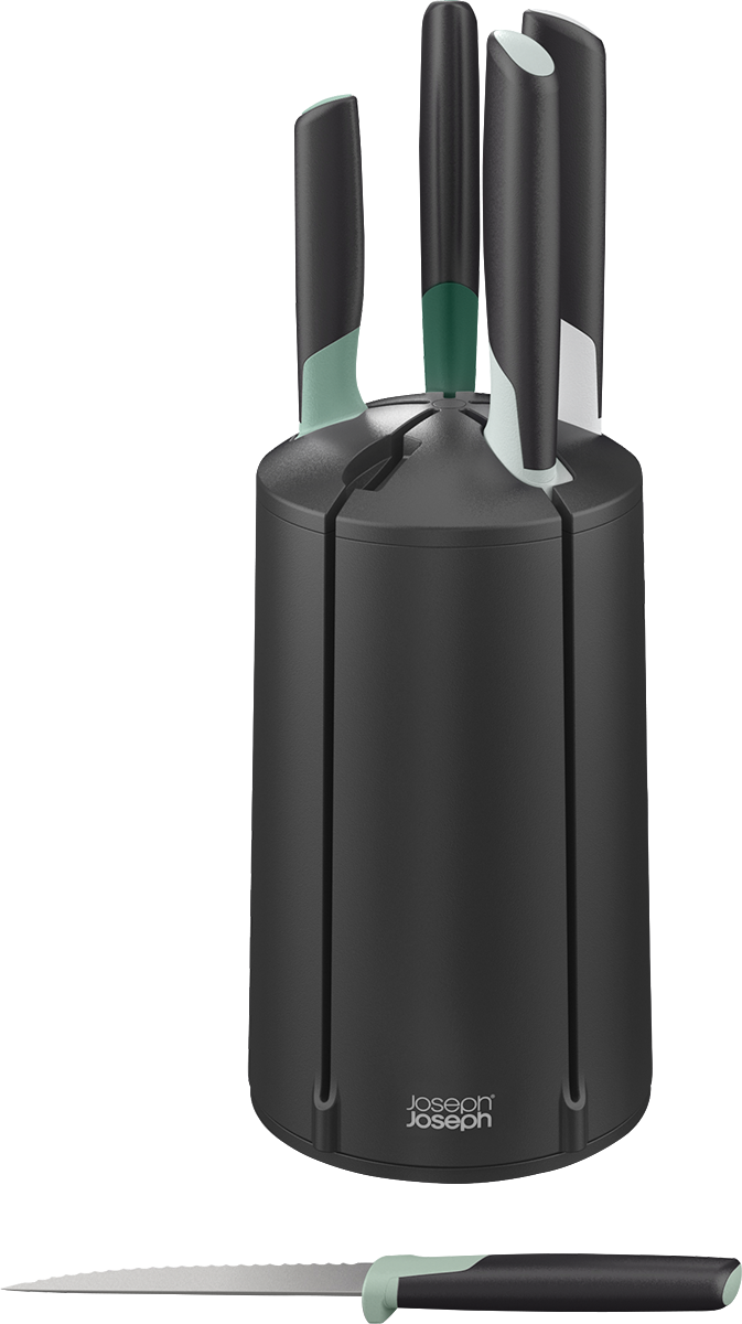 Joseph Joseph Ens. Carrousel de couteaux Joseph Joseph® Elevate™ - JJ006 Black