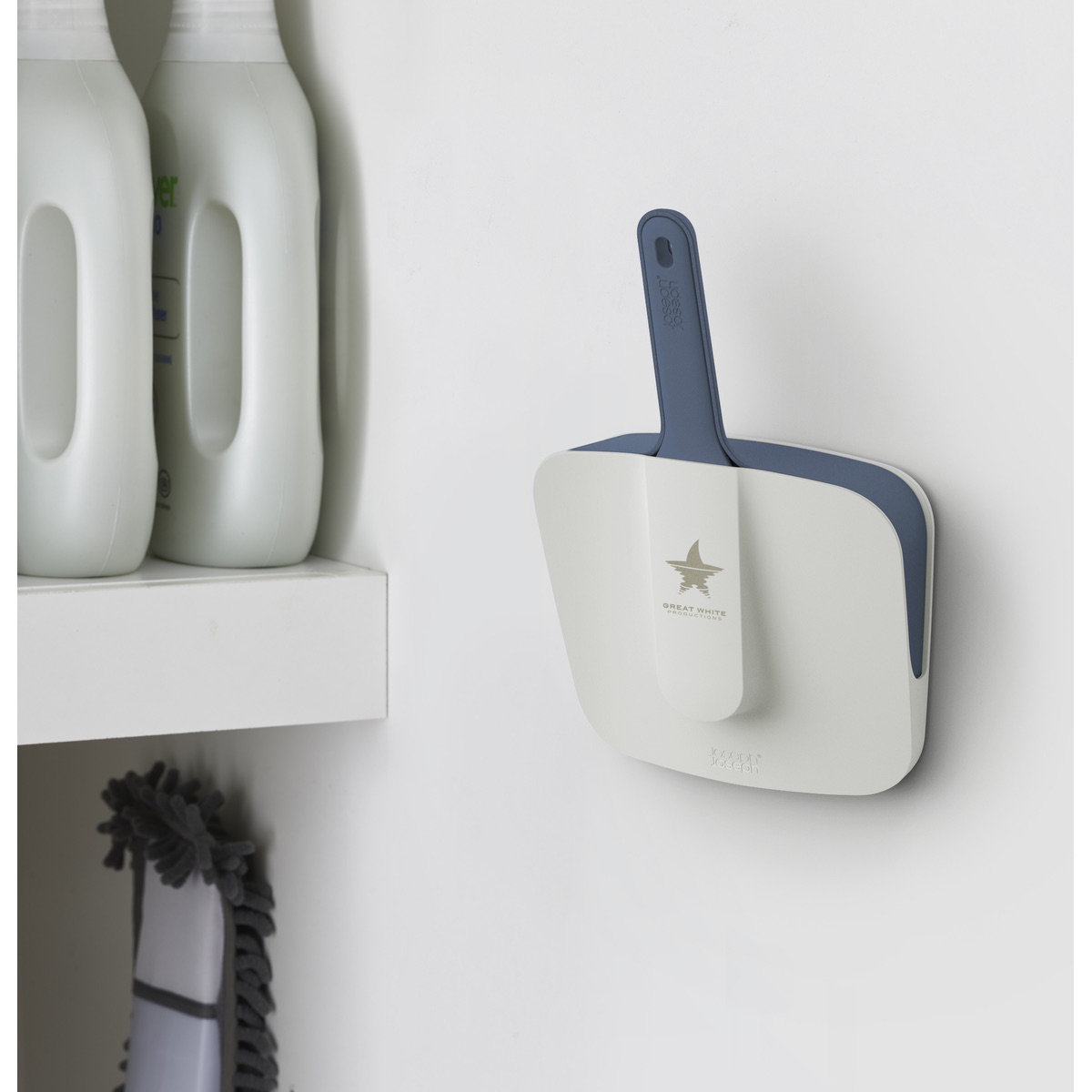 Joseph Joseph Pelle et brosse murale Joseph Joseph® CleanStore - JJ014 Blue