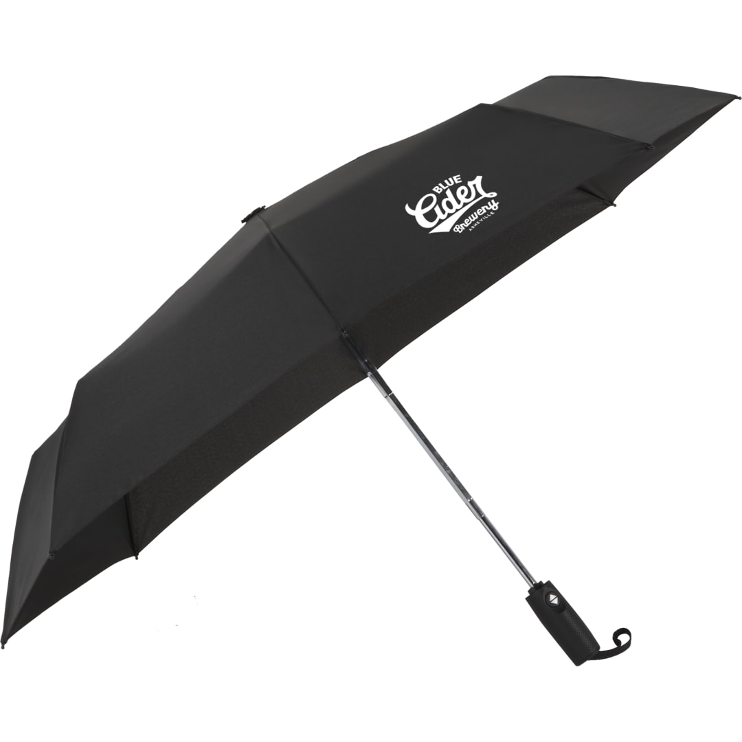 42" Auto Open/Close RPET Umbrella - 5050-06 Black