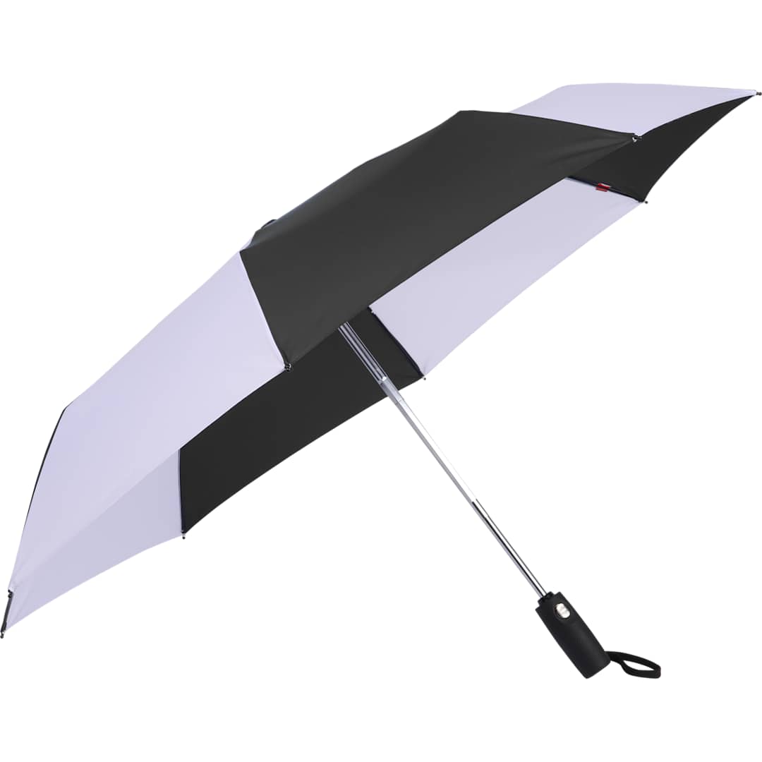 42" Auto Open/Close RPET Umbrella - 5050-06 Black
