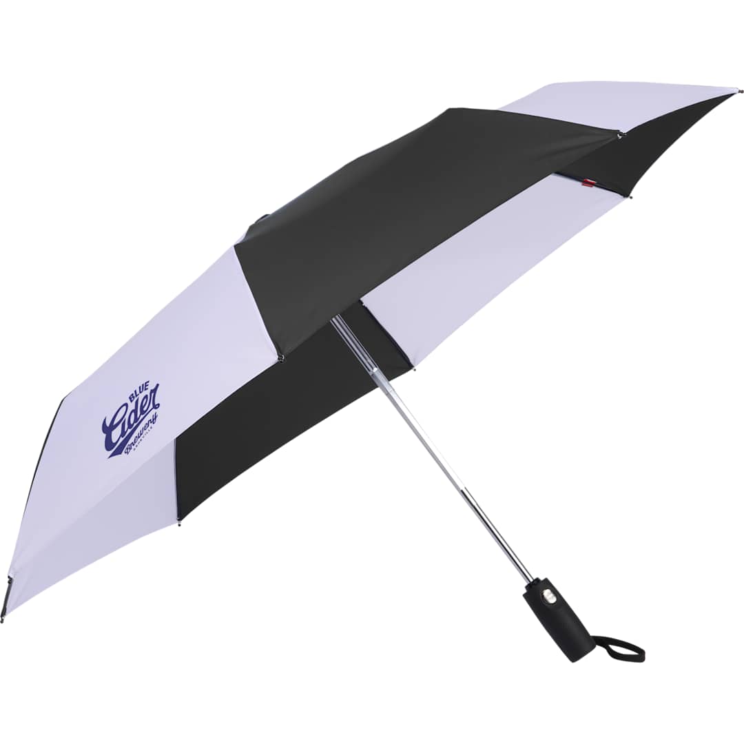 42" Auto Open/Close RPET Umbrella - 5050-06 Black