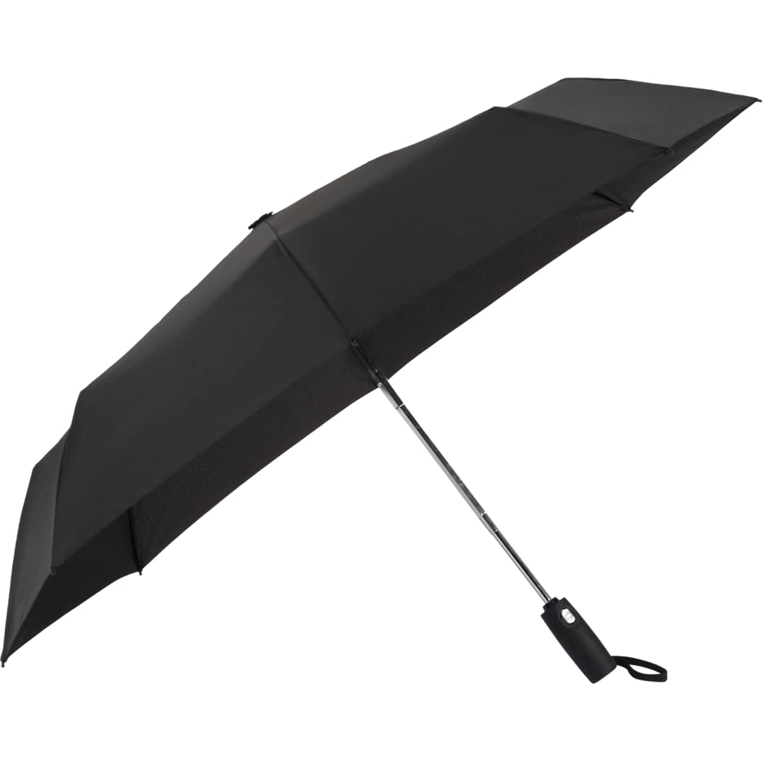 42" Auto Open/Close RPET Umbrella - 5050-06 Black