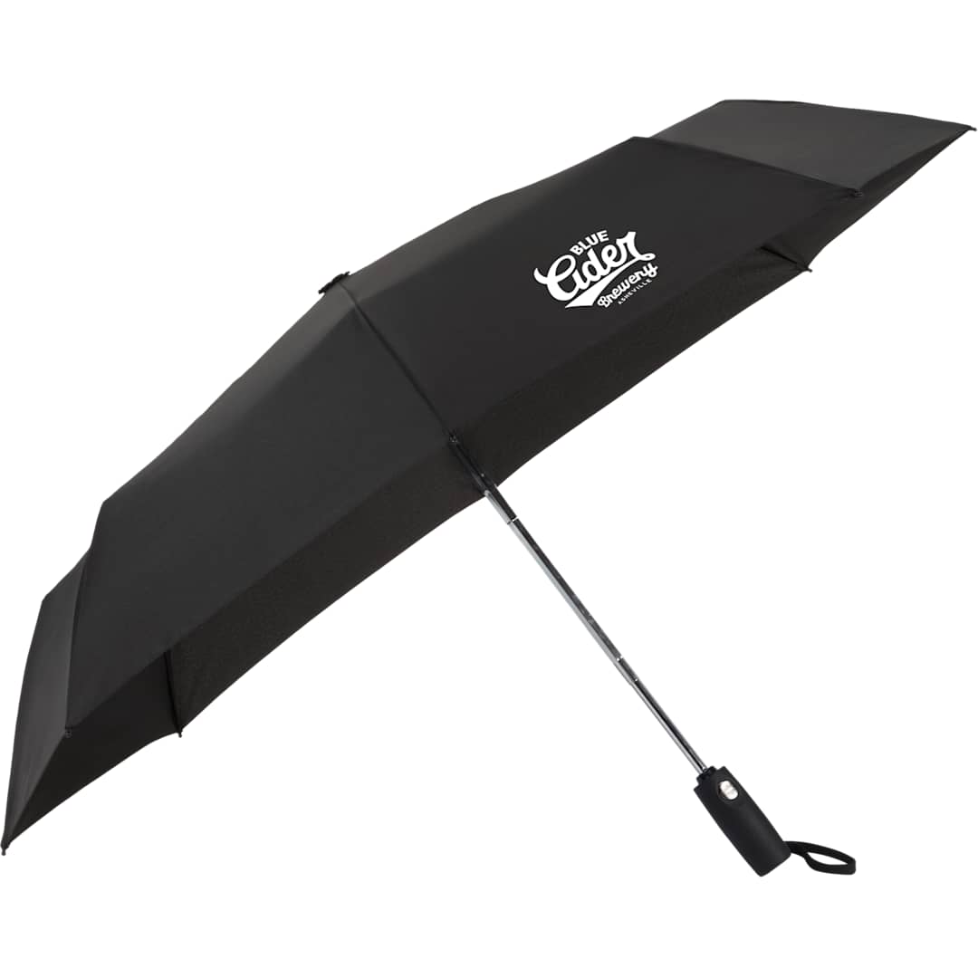 42" Auto Open/Close RPET Umbrella - 5050-06 Black