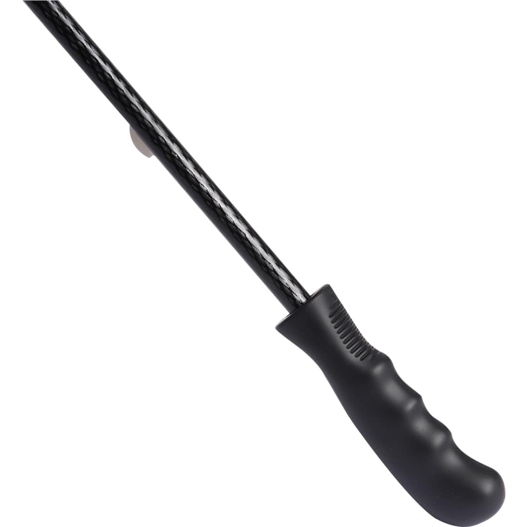 62&quot; RPET Golf Umbrella w/ Reflective Trim - 5050-09 Black