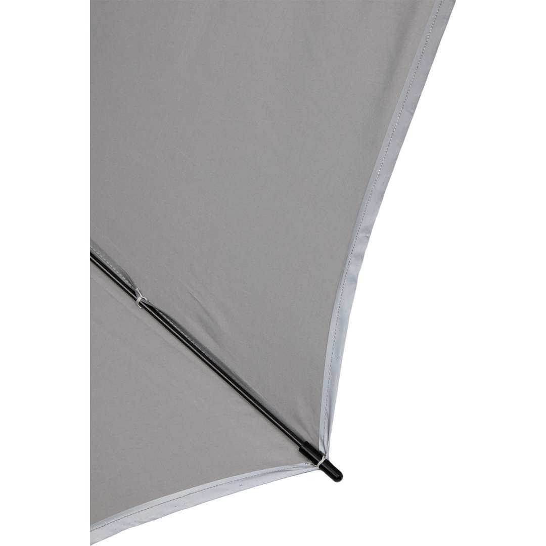 62&quot; RPET Golf Umbrella w/ Reflective Trim - 5050-09 Gray