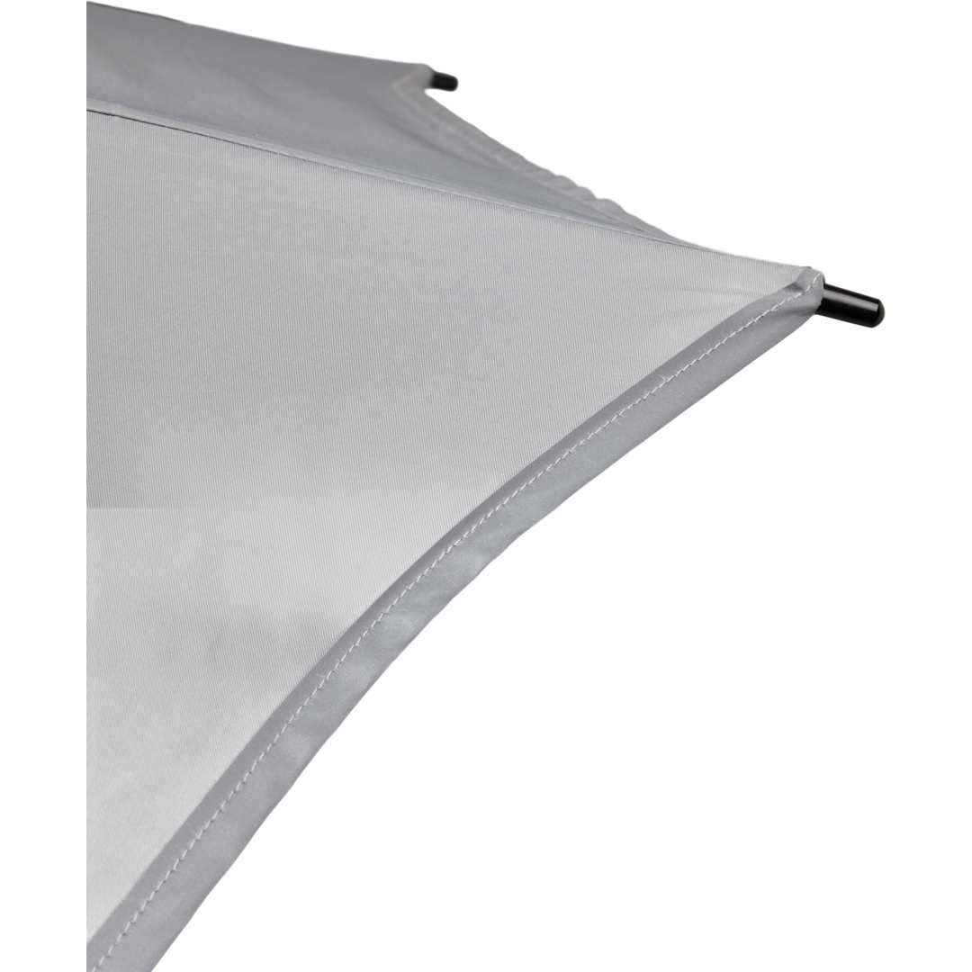 62" RPET Golf Umbrella w/ Reflective Trim - 5050-09 Gray