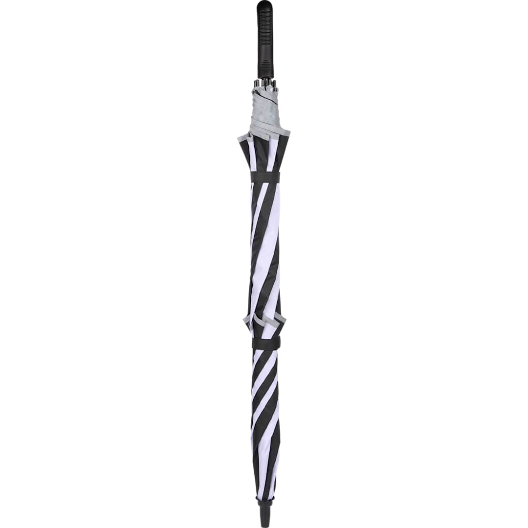 62" RPET Golf Umbrella w/ Reflective Trim - 5050-09 Black