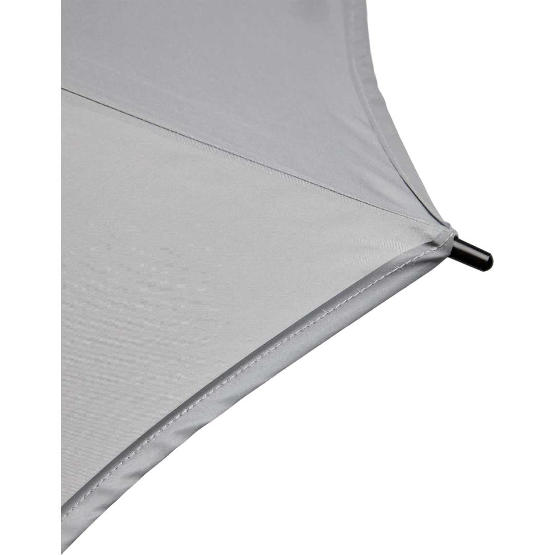 62" RPET Golf Umbrella w/ Reflective Trim - 5050-09 Gray