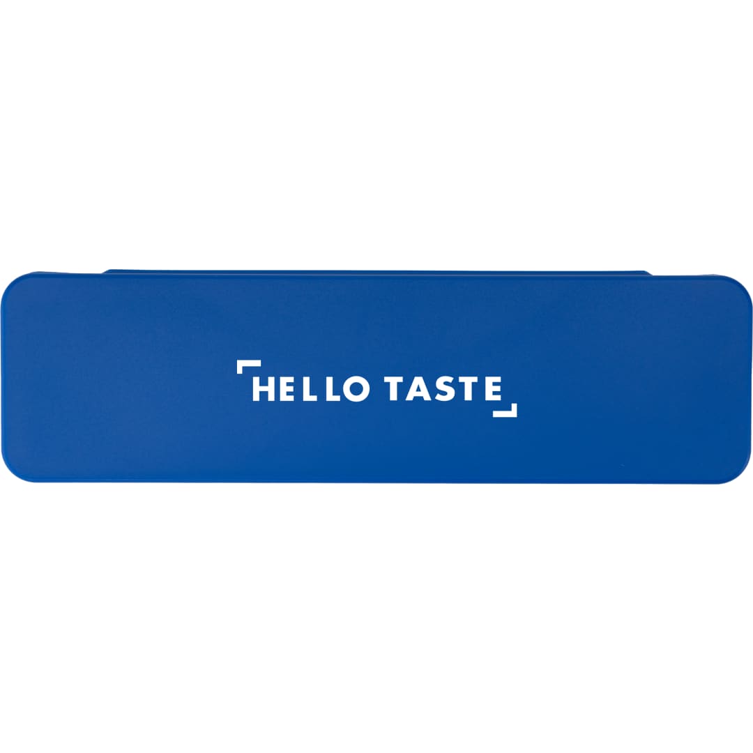 Recycled Plastic Utensil To Go Set - SM-2252 Blue