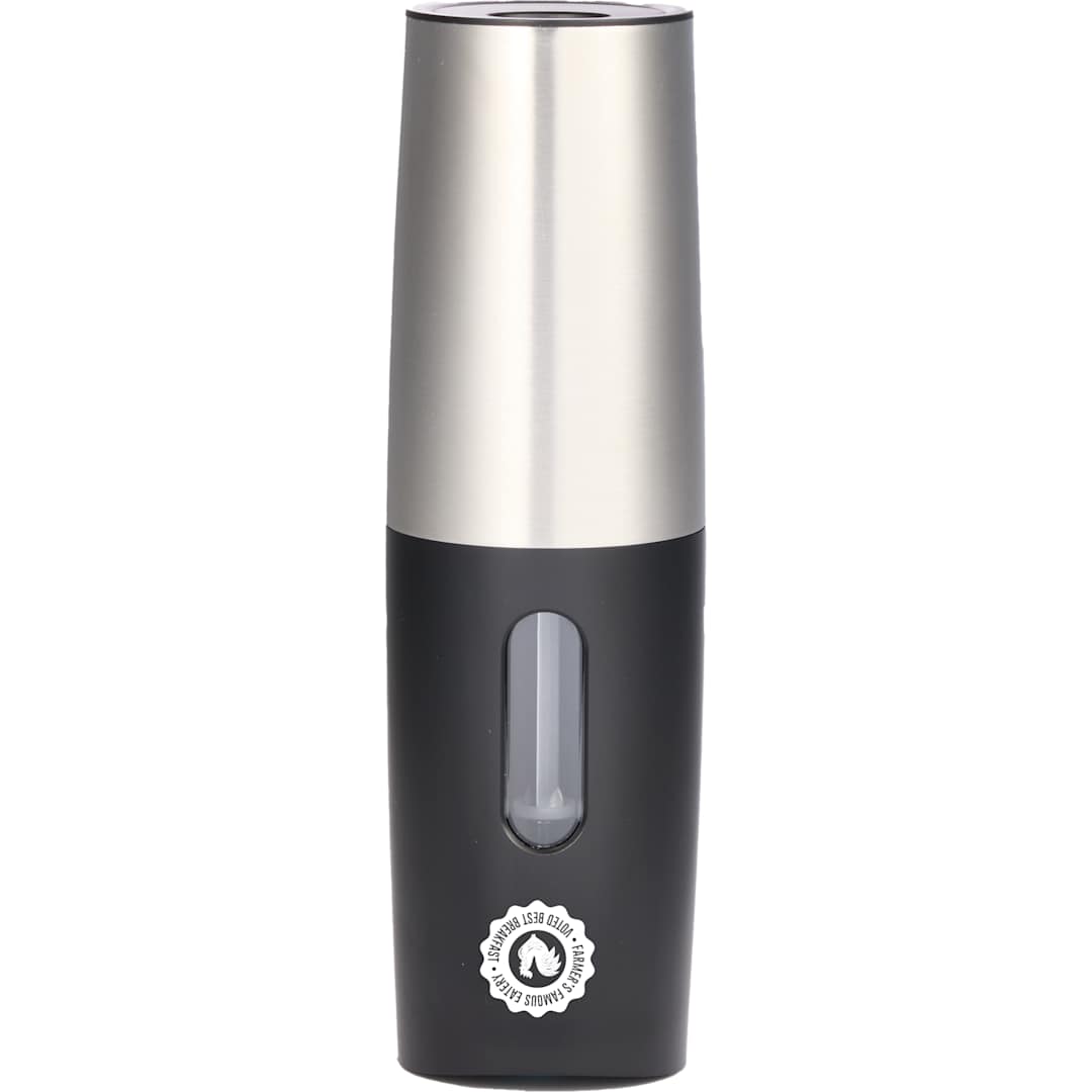 Rechargeable Gravity Pepper Mill - 1032-52 Silver