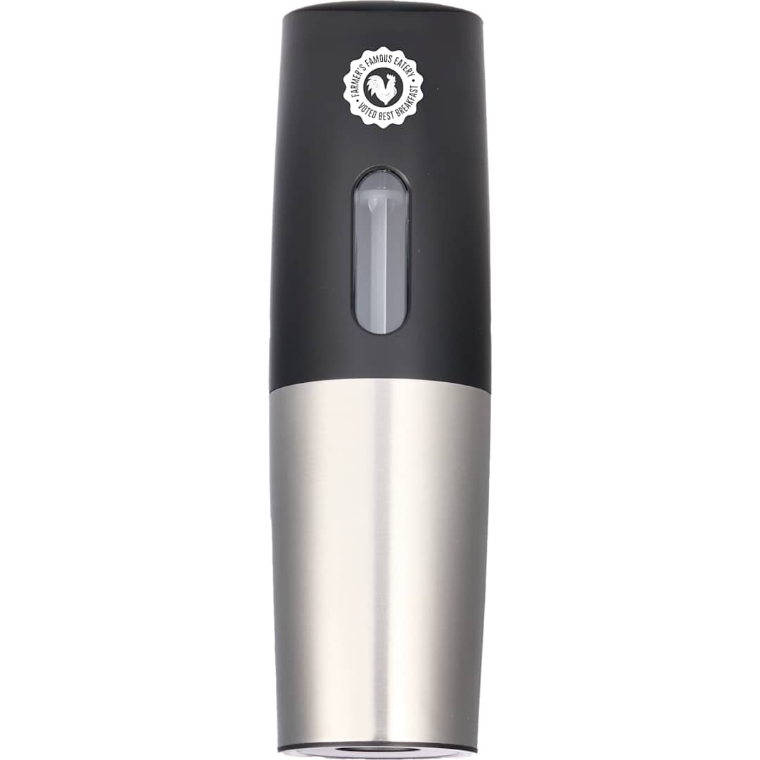 Rechargeable Gravity Pepper Mill - 1032-52 Silver