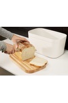 Joseph Joseph Boîte à pain Joseph Joseph - couvercle en bambou - JJ010 White