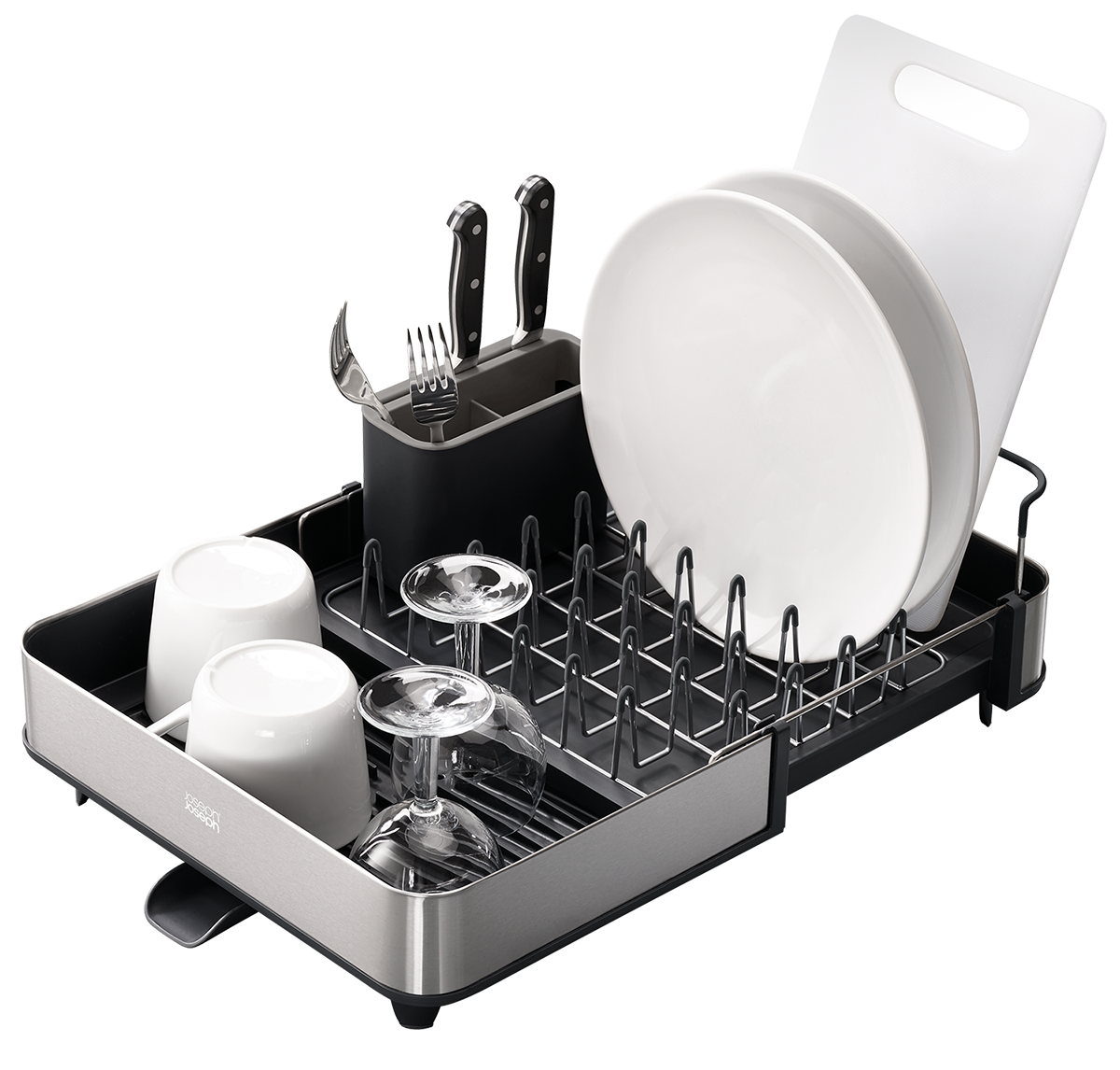 Joseph Joseph Égouttoir à vaisselle extensible Joseph Joseph® - JJ011 Stainless