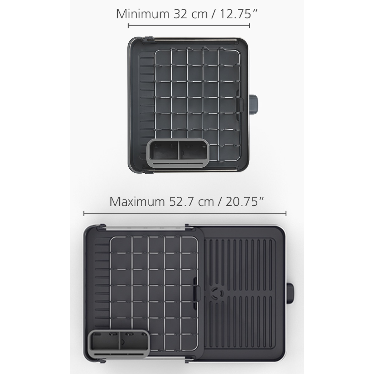 Joseph Joseph Égouttoir à vaisselle extensible Joseph Joseph® - JJ011 Stainless